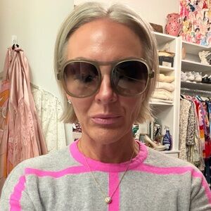 CHLOE Olive & Gold Aviators